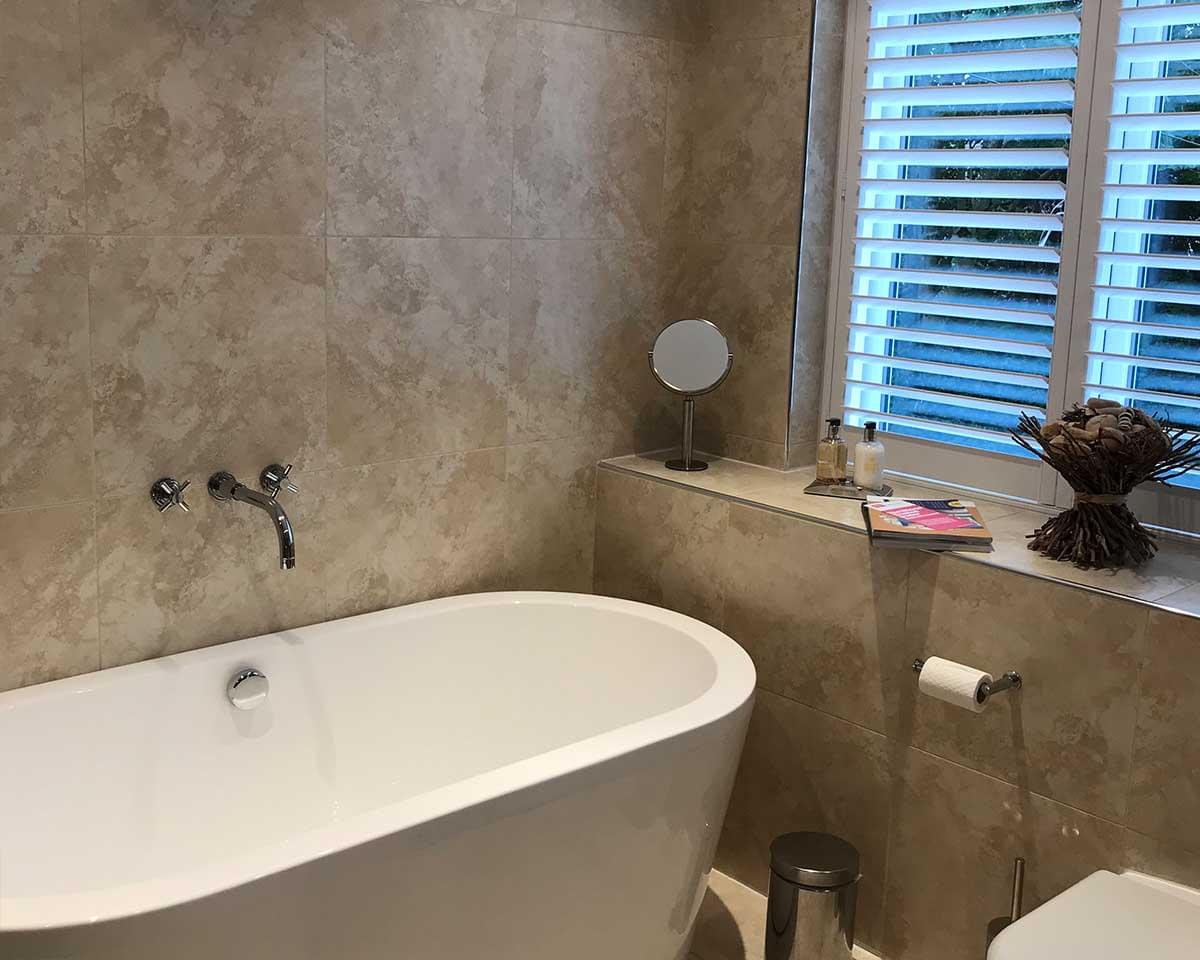 2 Large Bathrooms, Detached House, Wilmslow, Cheshire before 3