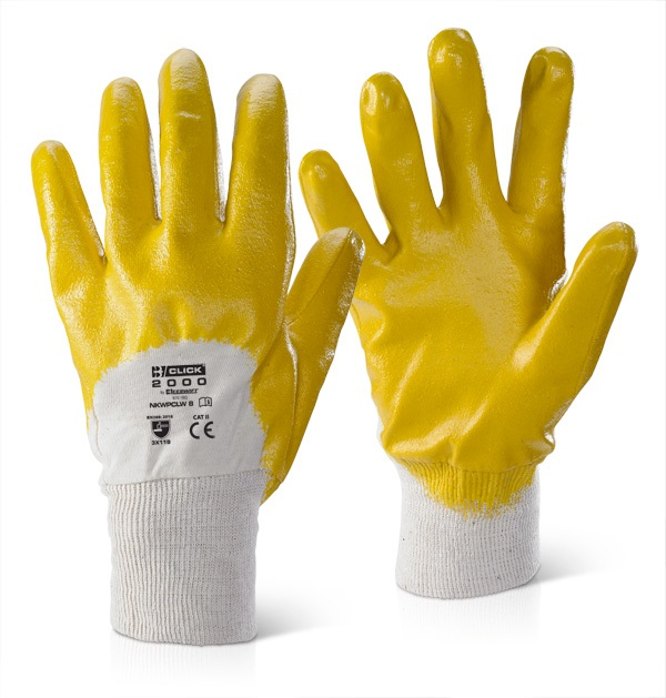 BEESWIFT NITRILE K/W P/C L/W YELLOW