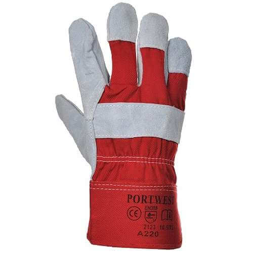 Chrome Leather Rigger Glove Size 8/M
