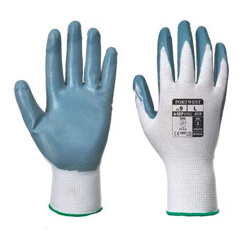 A310 Portwest Flexo Grip Nitrile Gloves