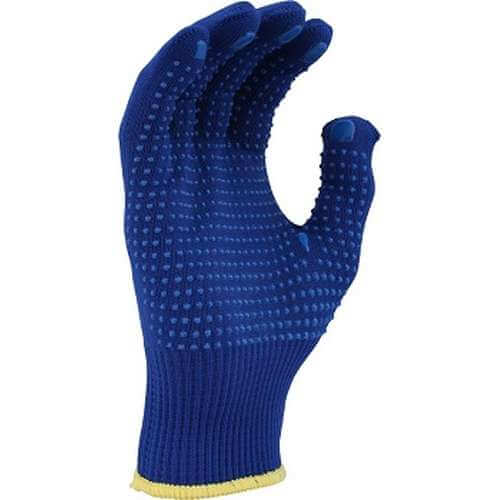 Economical Blue Polyester shell with dotting