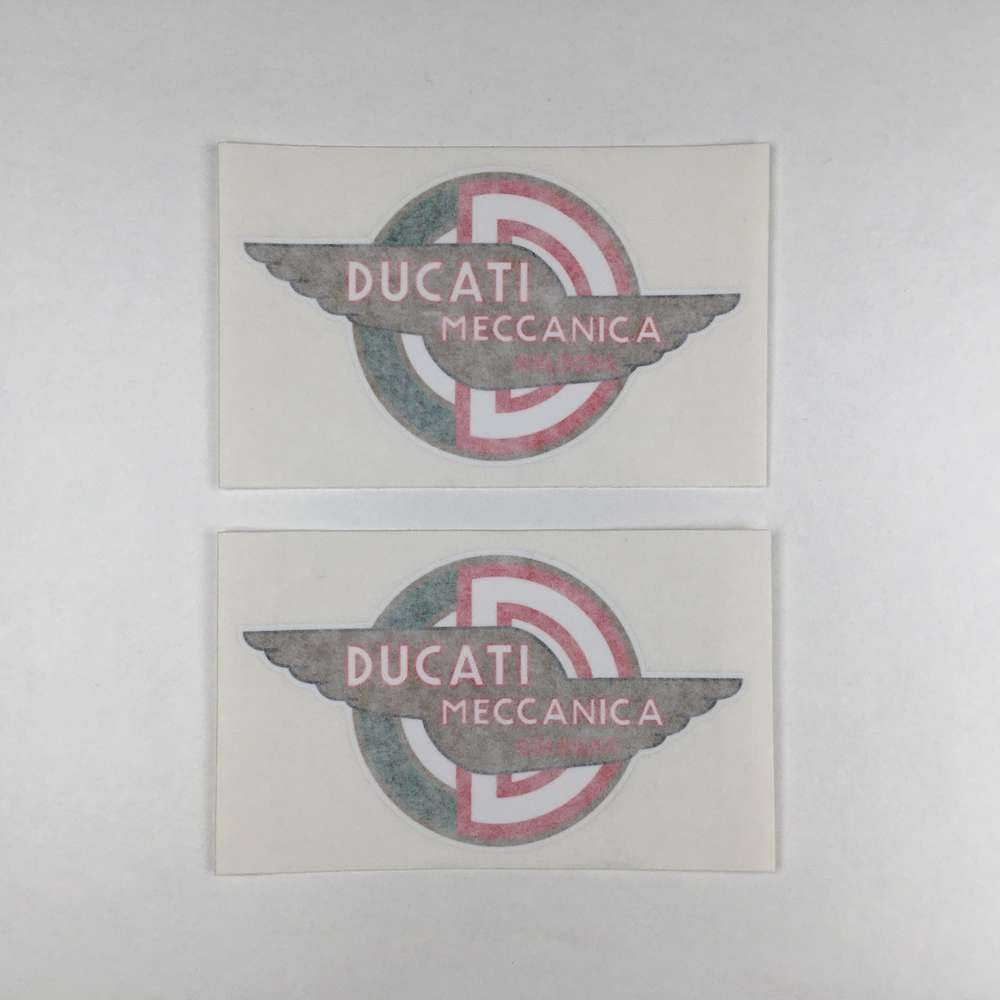 Ducati Meccanica fuel tank decals