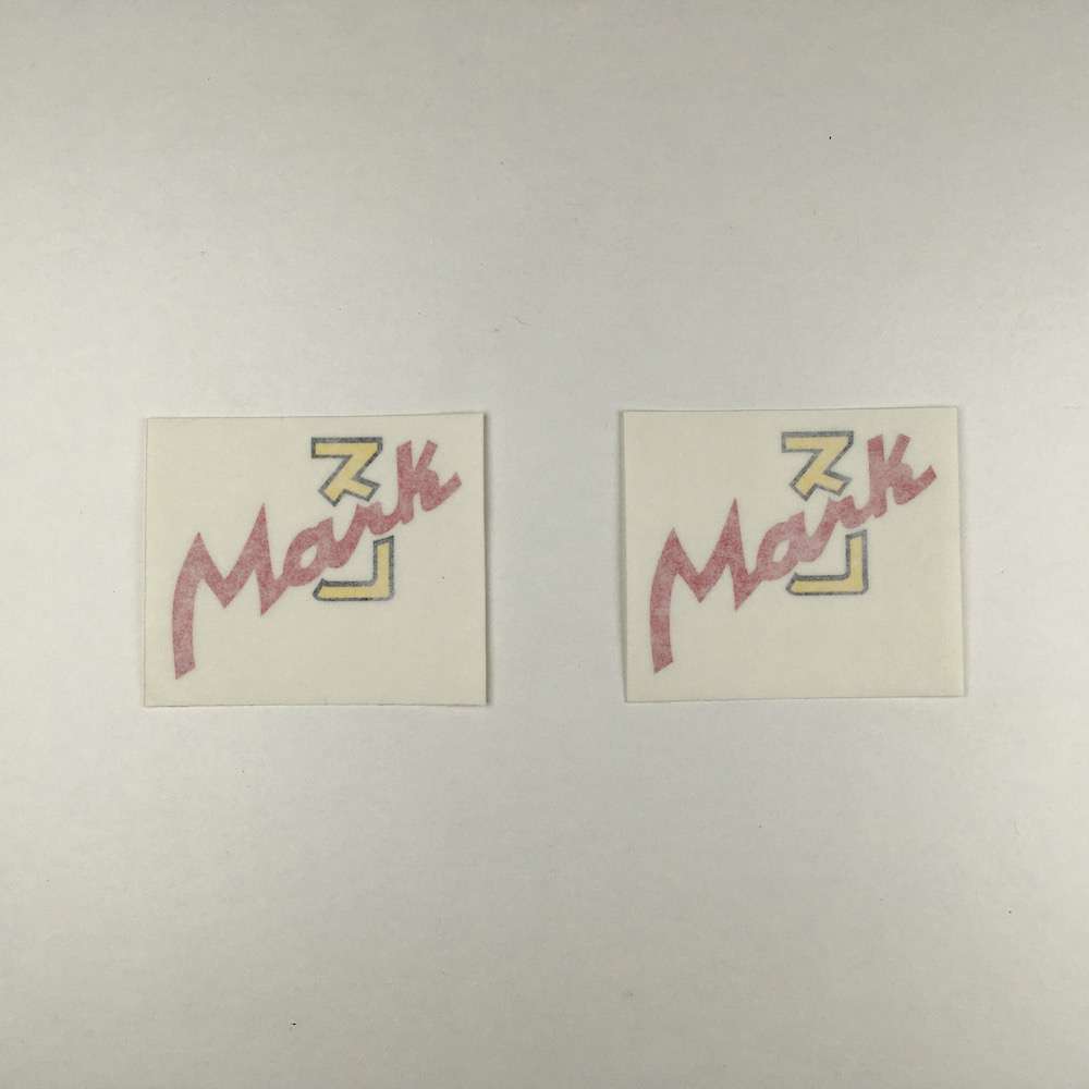 Ducati 250 Mark 3 narrow case toolbox decals (no pinstripe)