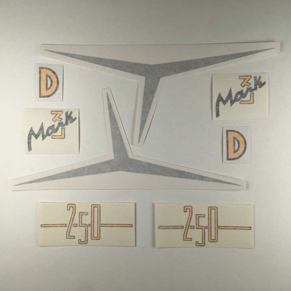 Ducati 250 (Series 1) MK3 & MK3D decals