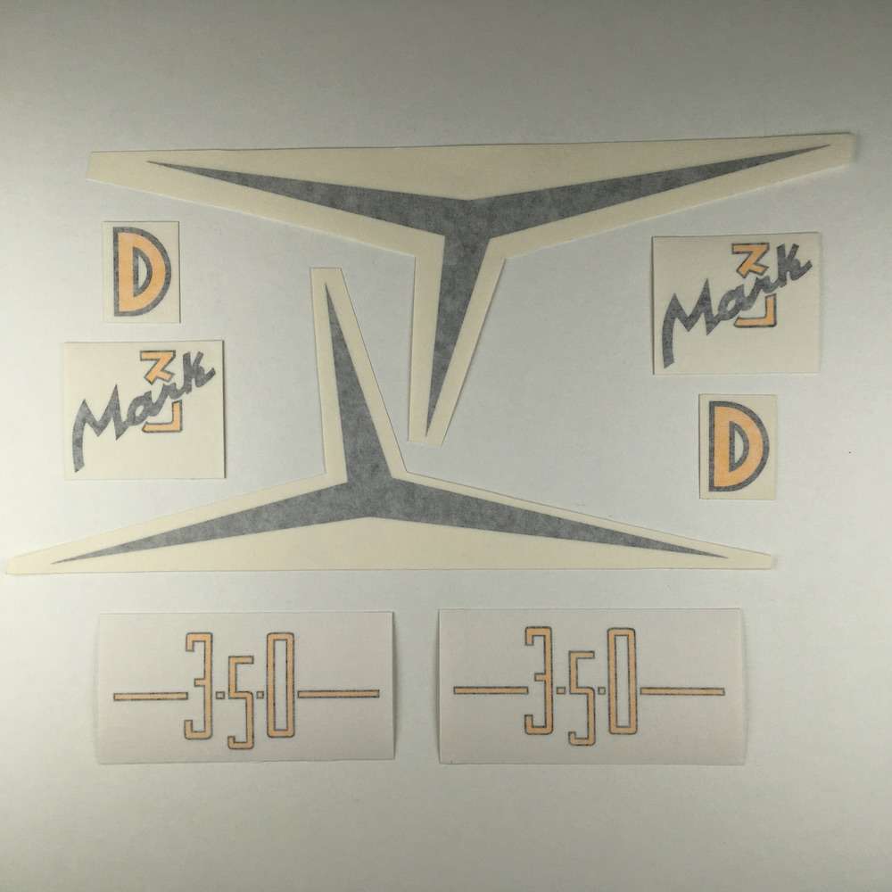 Ducati 350 (Series 1) MK3 & MK3D decals