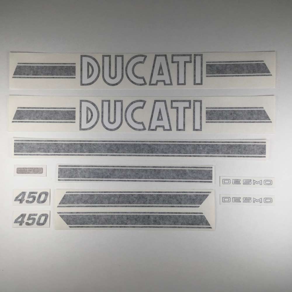 Ducati Desmo 450 Decal set