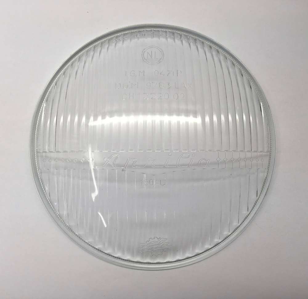 Aprilia 150mm Headlight Glass