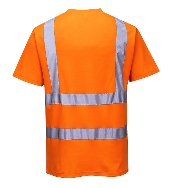 S170 Orange Portwest Cotton Comfort Short Sleeve T-Shirt