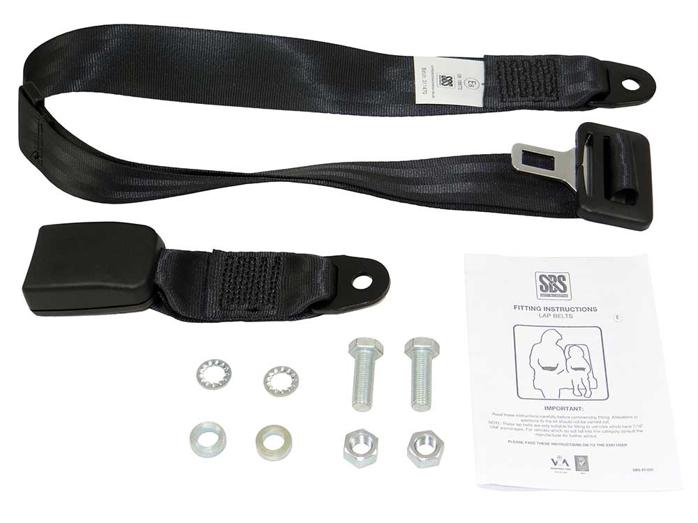 2 Point Static Lap Belt & 190Mm Webbing Buckle