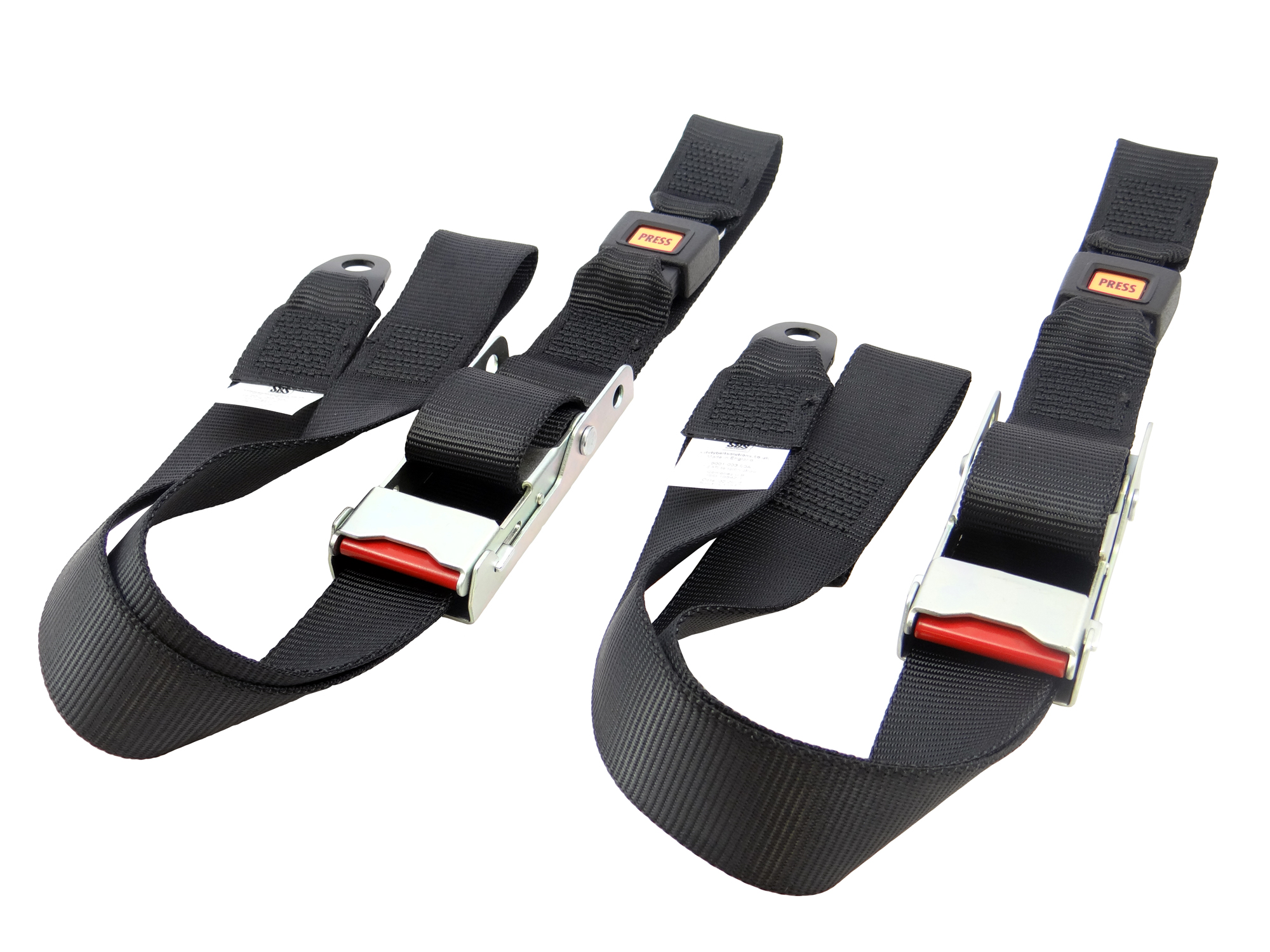 Rear Tension Straps With Anchor Plates