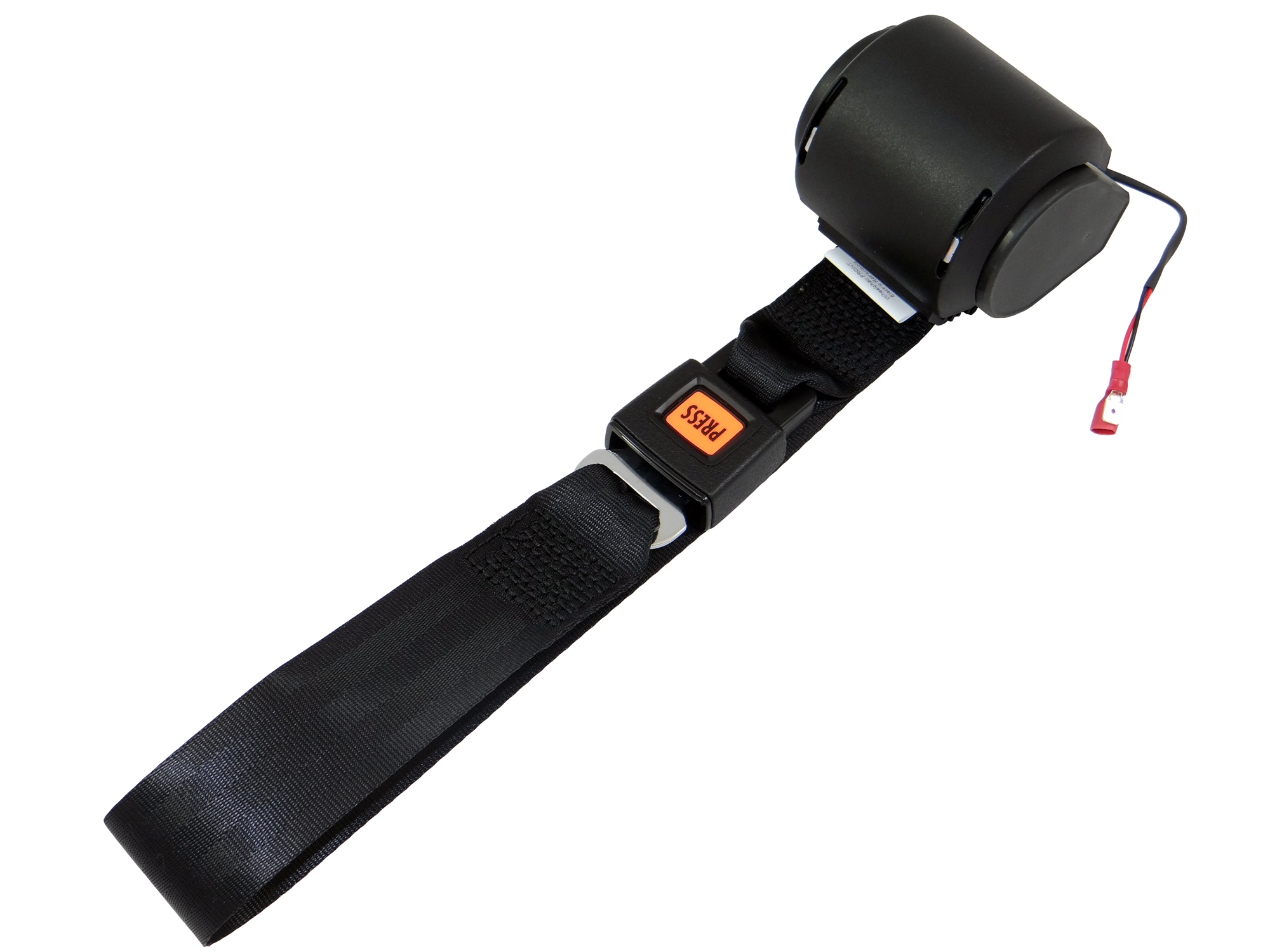 3.95M Electric Wheel Chair Retractor Straps With Mini Buckle And Tongue
