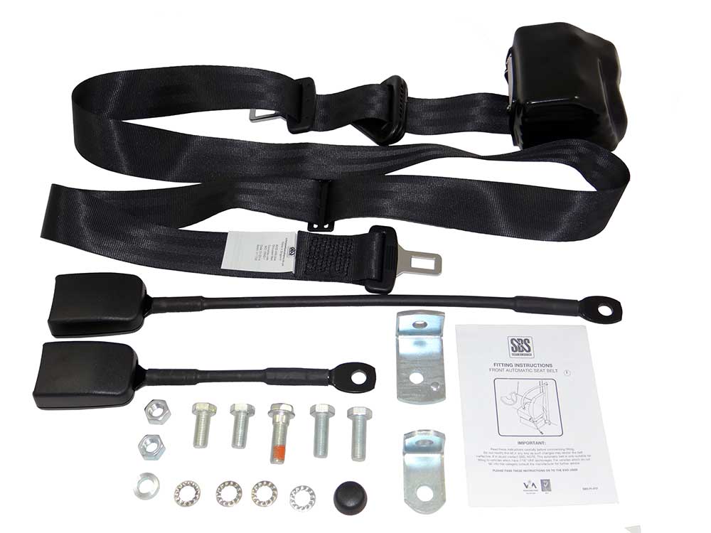 3 Point Wheelchair Occupant Seat Belt Kit