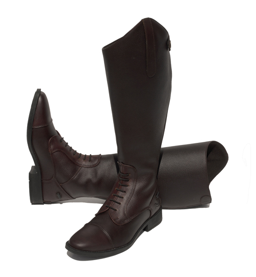 Wide Leg 'Luxus Extra' Leather Riding Boots