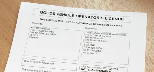  Operator Licence Approved 