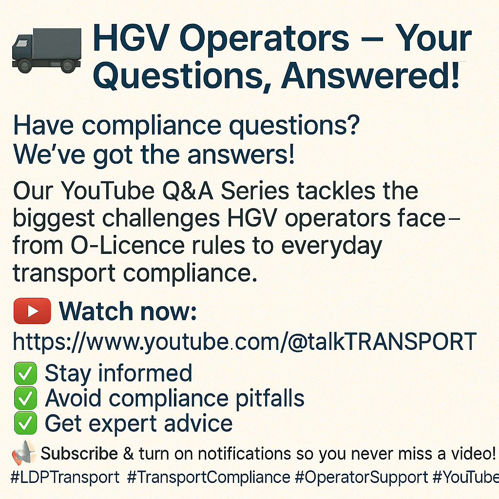 DVSA maintenance investigation