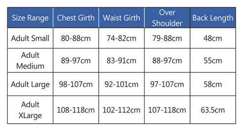 Adults Pro-Comfort Level 3 Body Protector