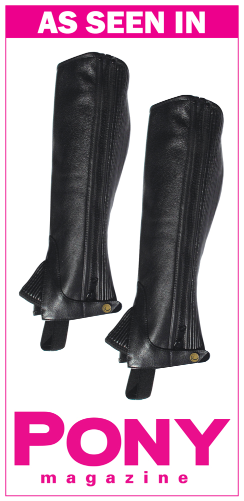 Leather Riding Gaiters/ Half Chaps