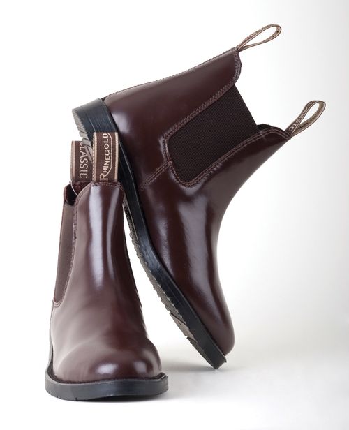 Adults Classic Leather Jodhpur Boots (Sizes UK 6-11)