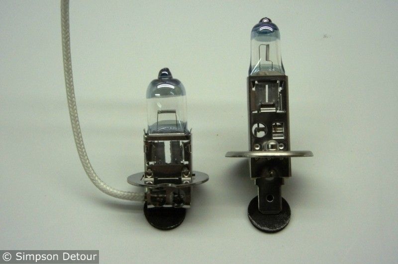 H1+H3 Headlight Bulb Upgrade Bulbs