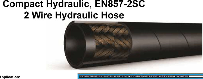 3/8 Twin Wire Compact Hose