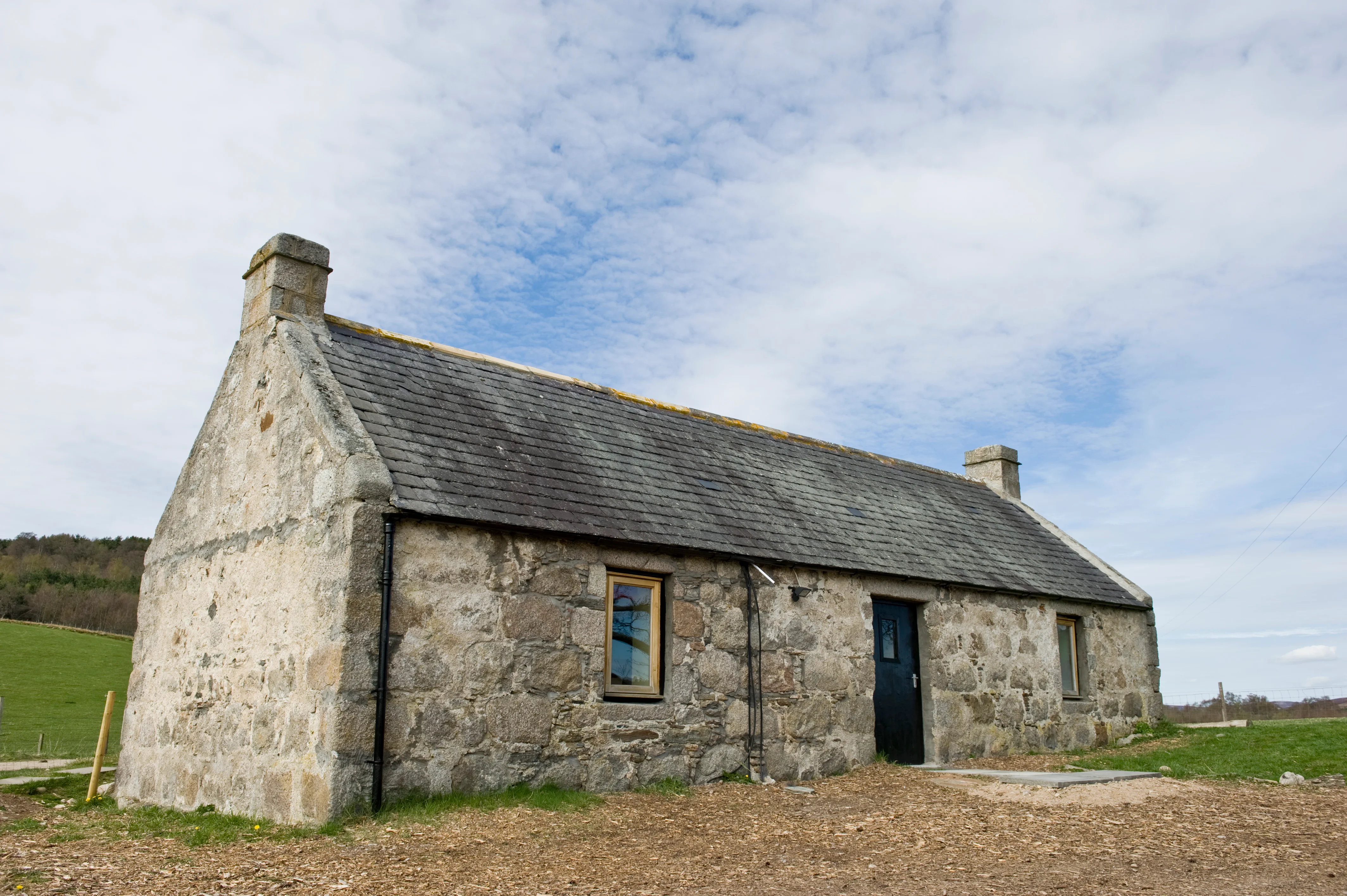 Our bothy sleeps 6 additional people and sits adjacent to our bunkhouse