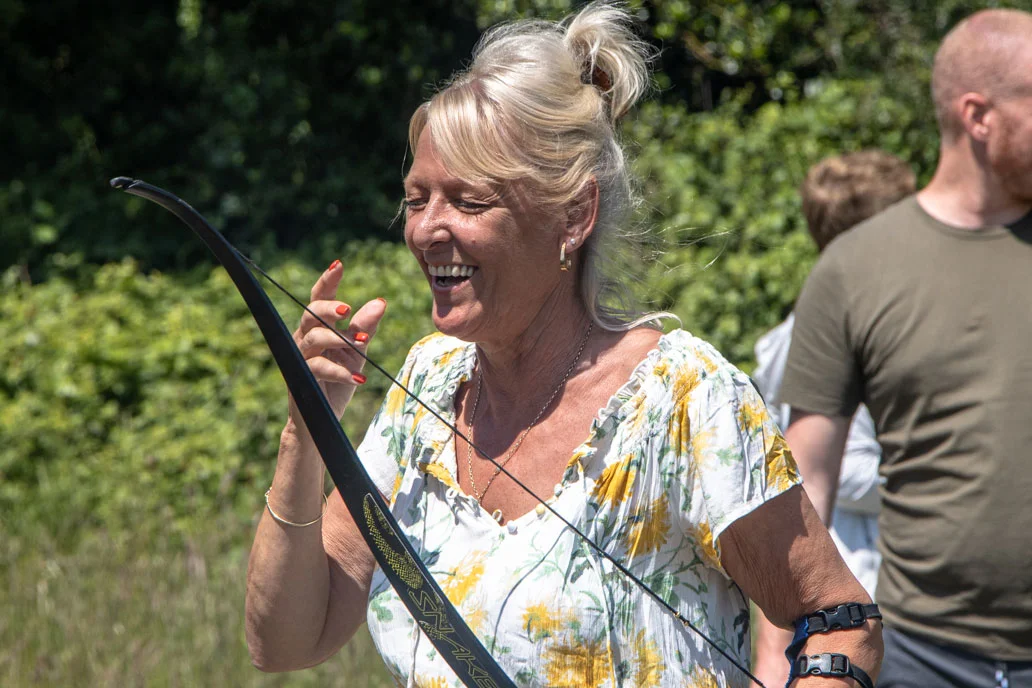 Adult archery session