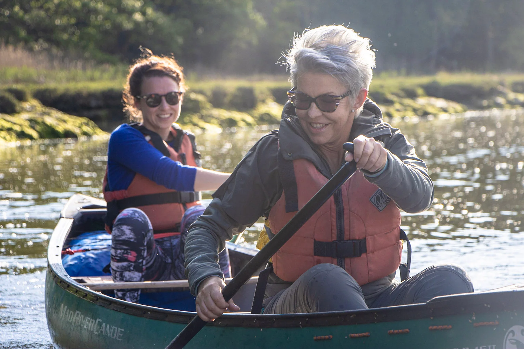 Canoeing hen parties in Scotland