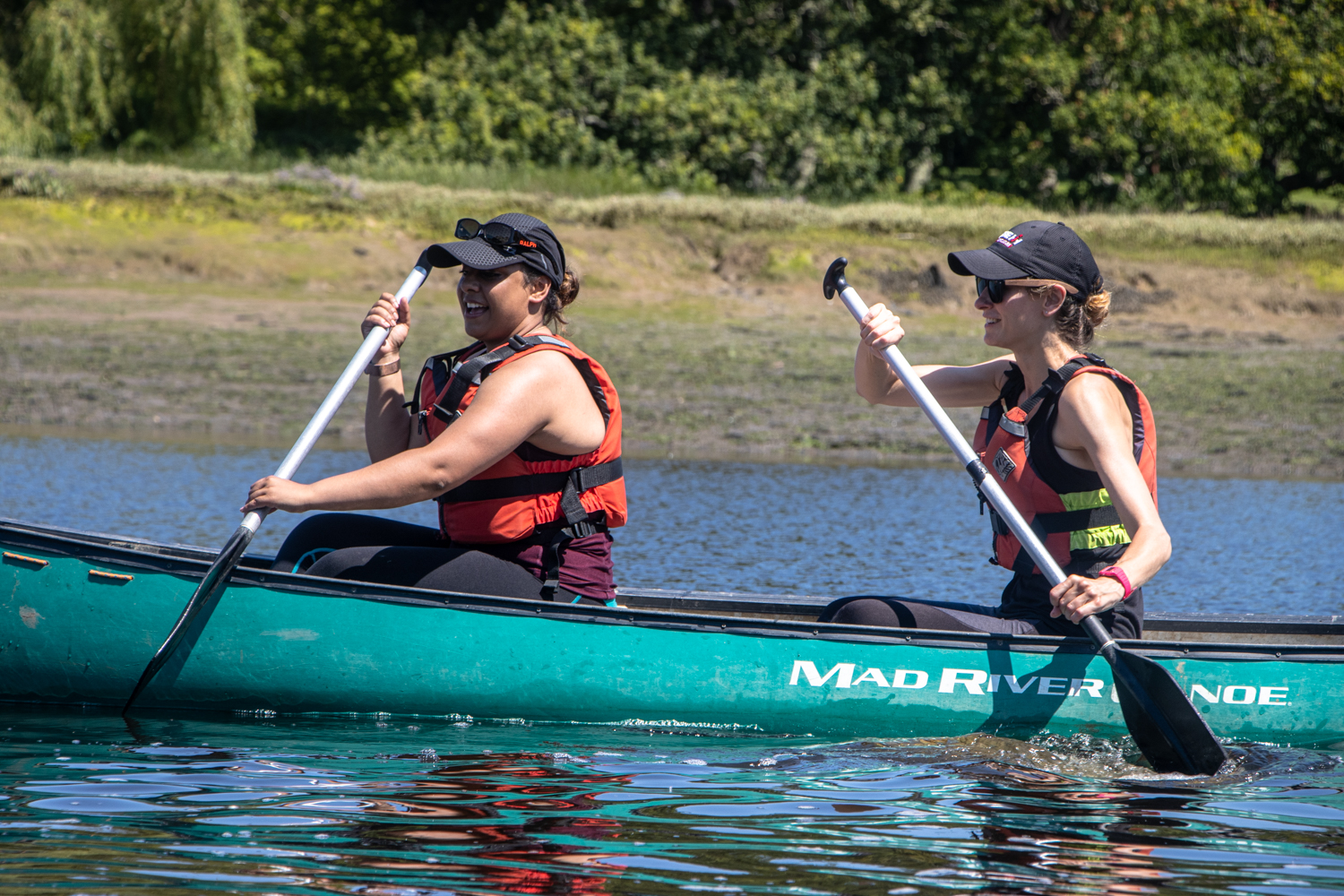 Hen Parties in Scotland include canoeing on the River Spey