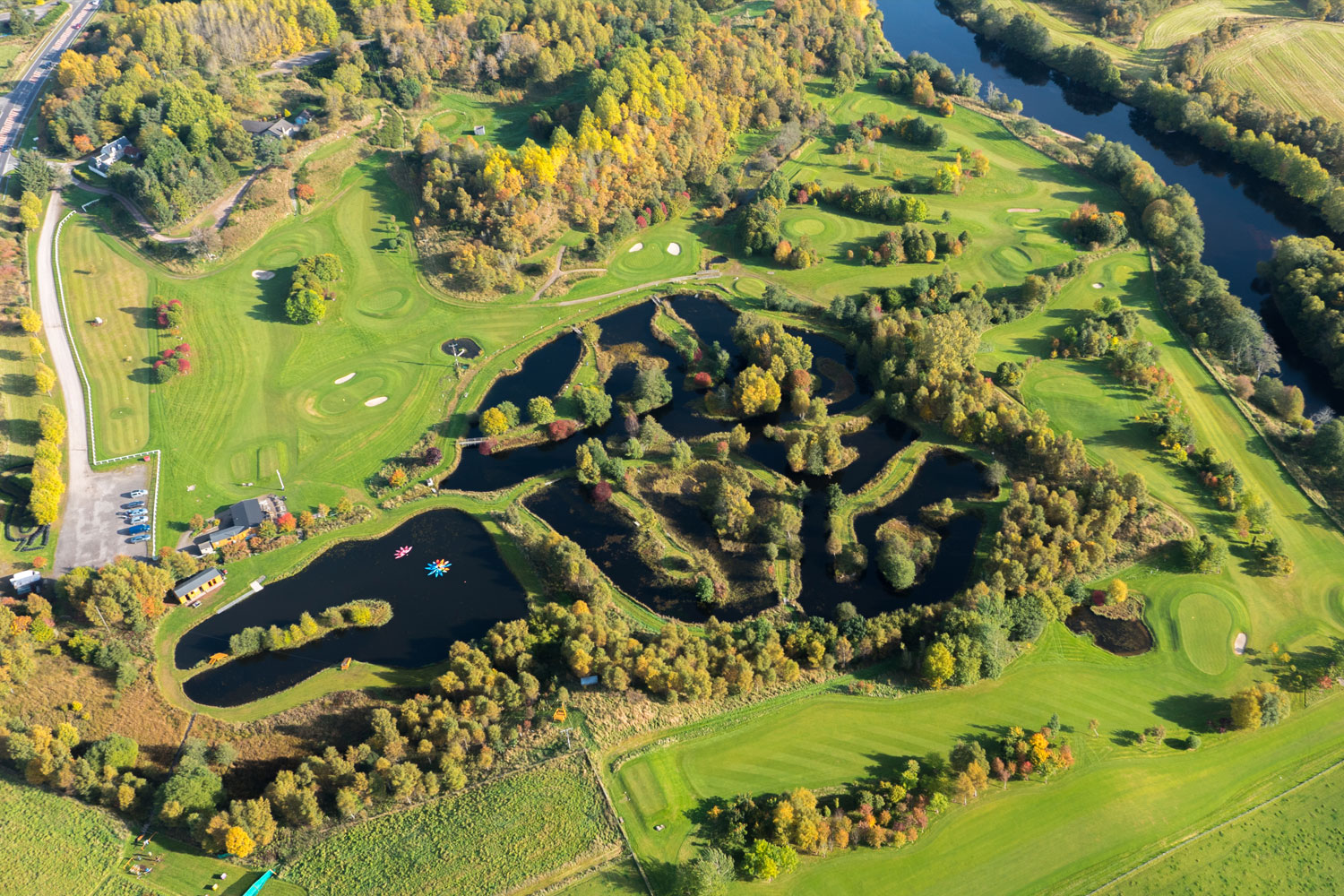 Craggan Football, Frisbee & Golf Course with Cafe in Grantown-on-Spey