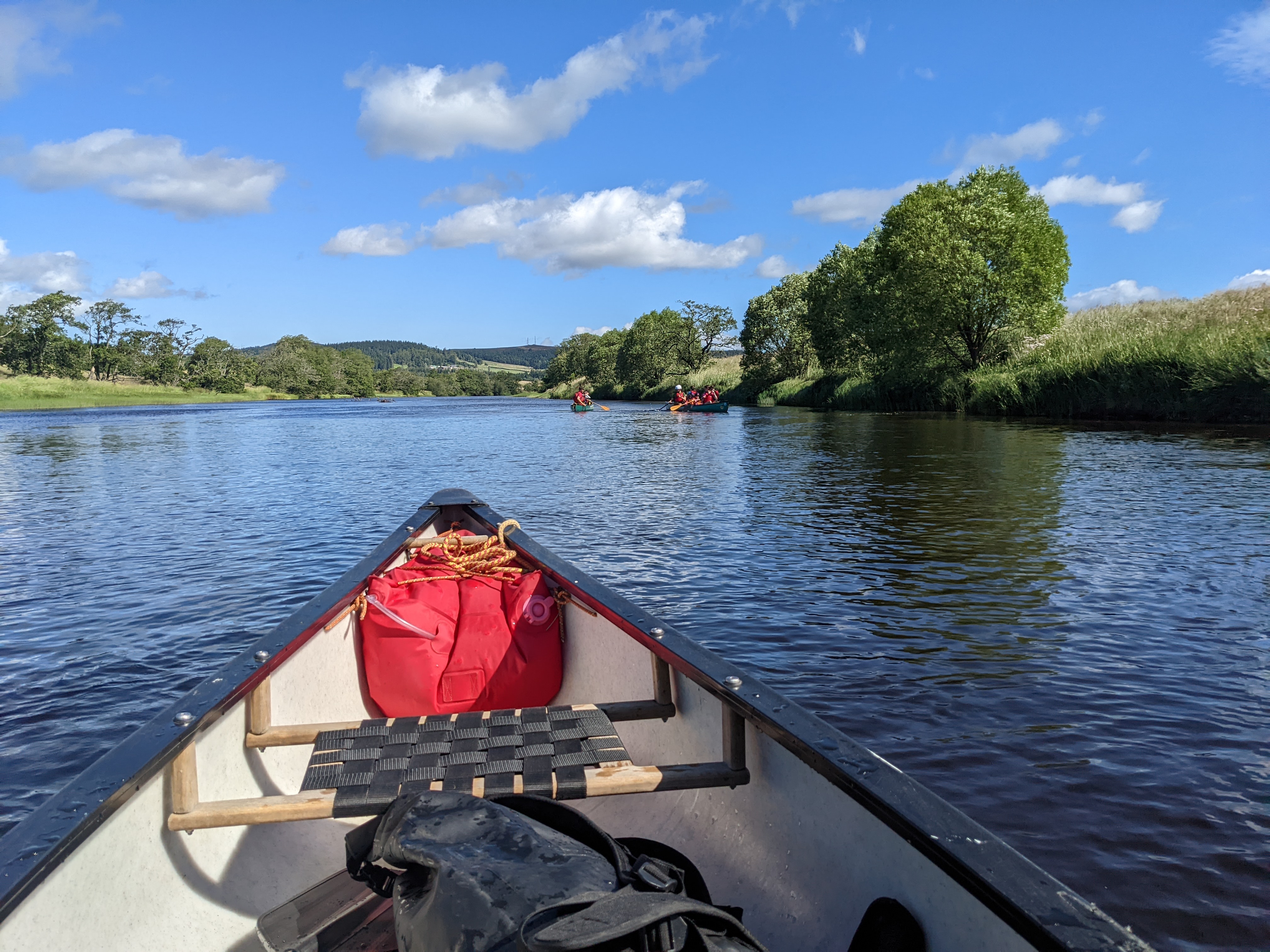 River Spey on our door step