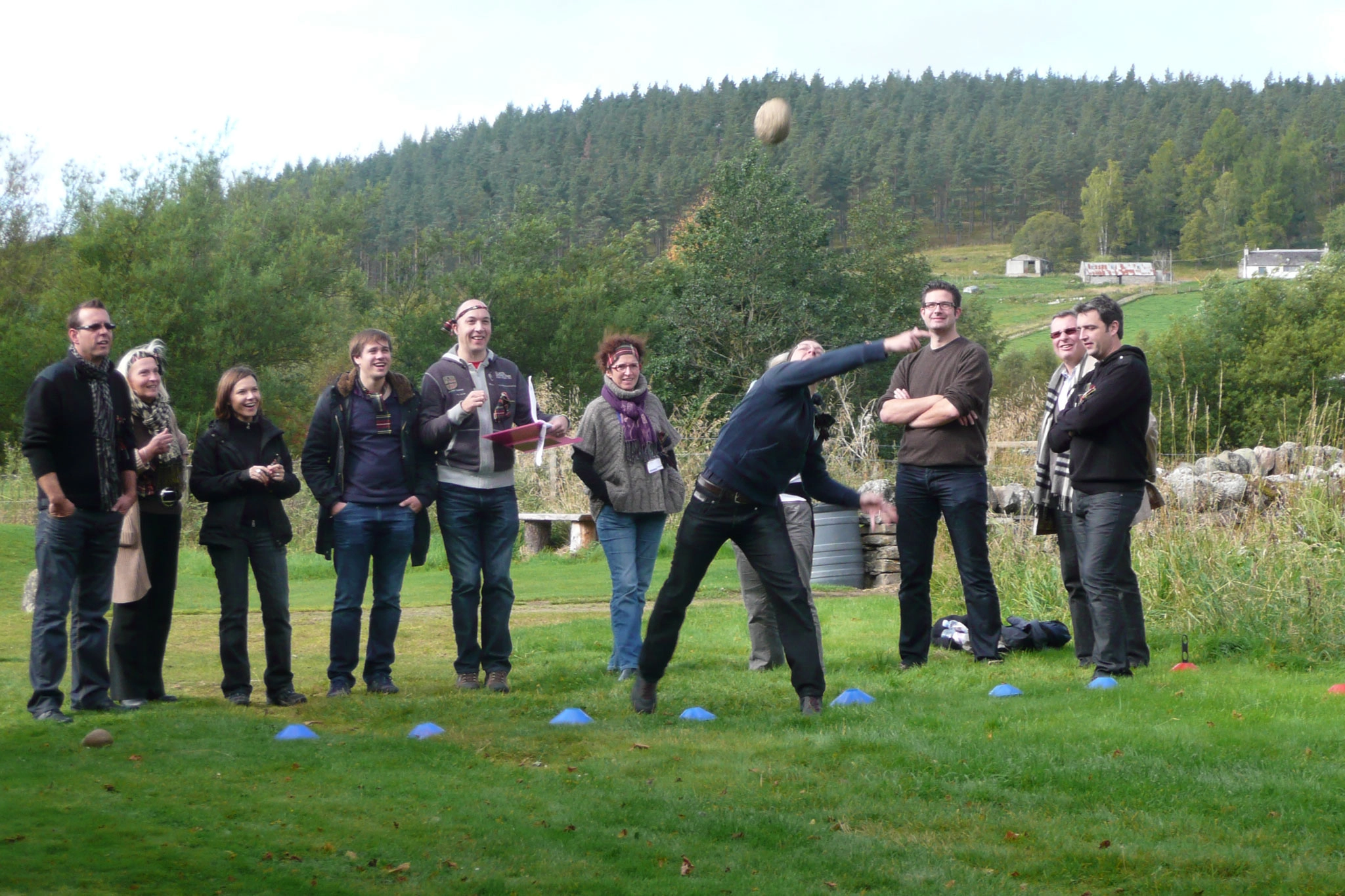 Mini Highland Games in Scotland for stag groups