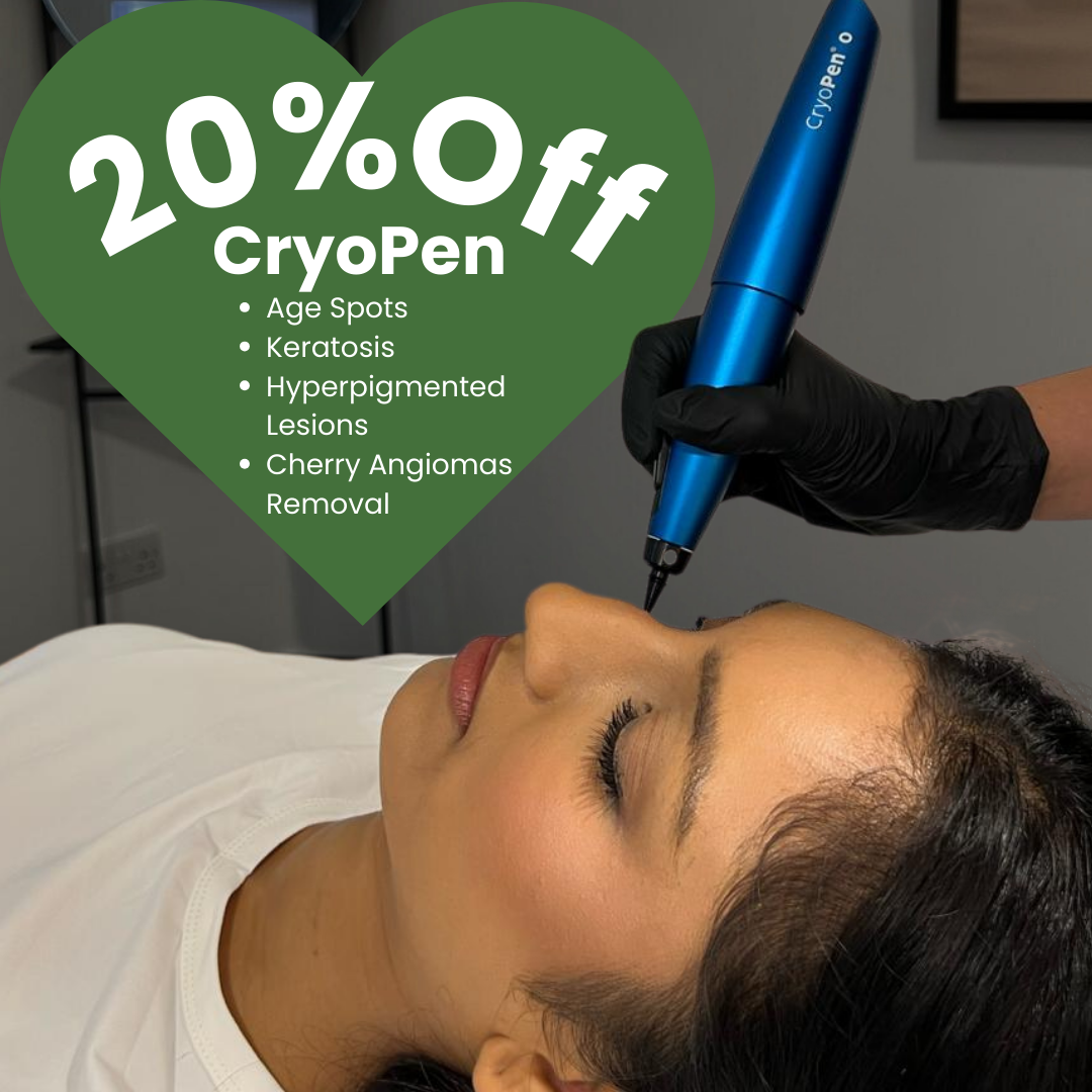 SAVE 20% ON AGE SPOTS/KERATOSIS/HYPERPIGMENTATED LESIONS/CHERRY ANGIOMAS REMOVAL 