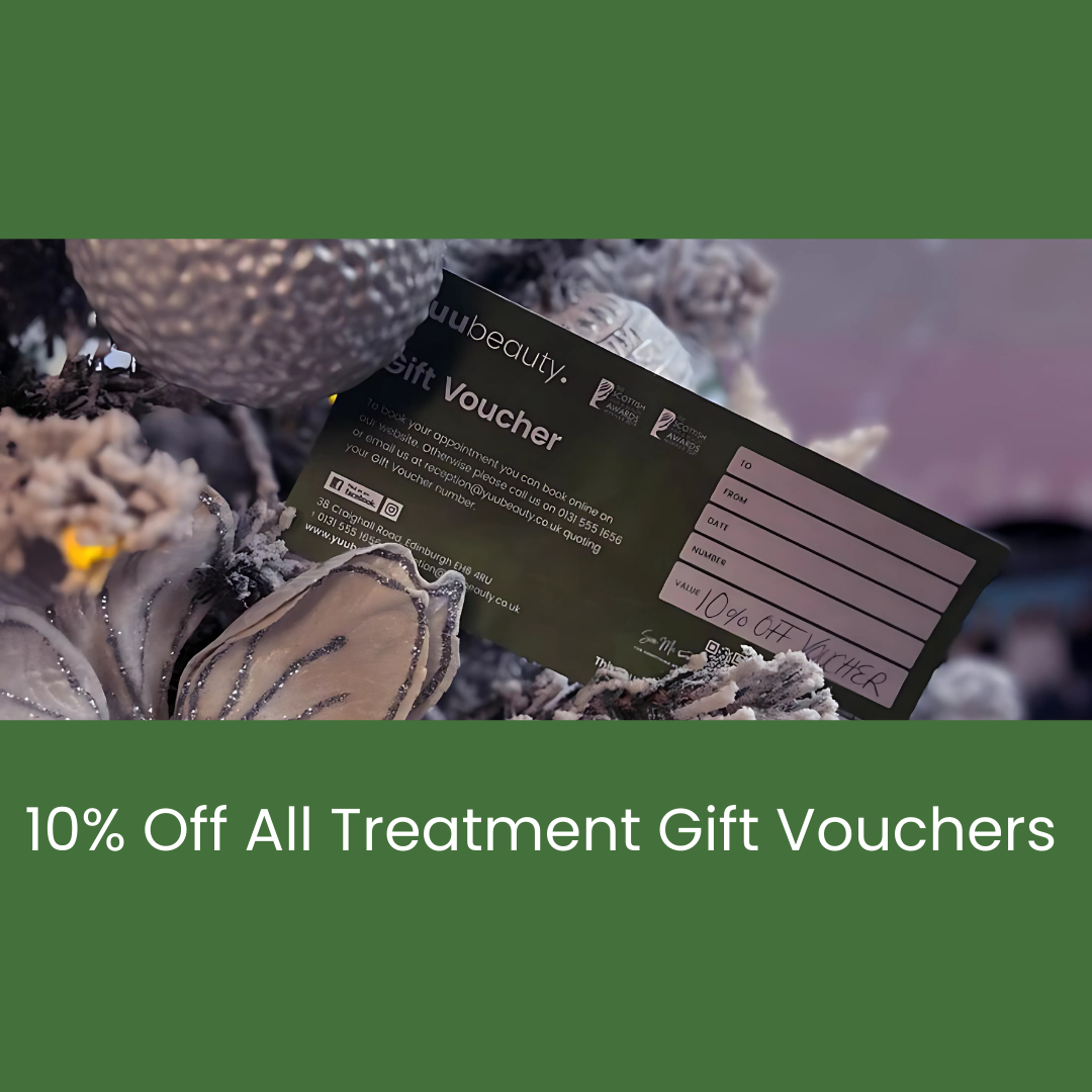 10% OFF Treatment Gift Vouchers Wish List