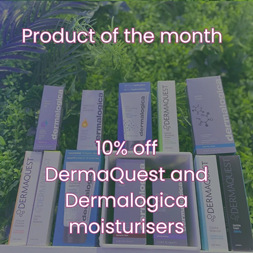 Save 10% on our Moisturisers from our DermaQuest and Dermalogica ranges