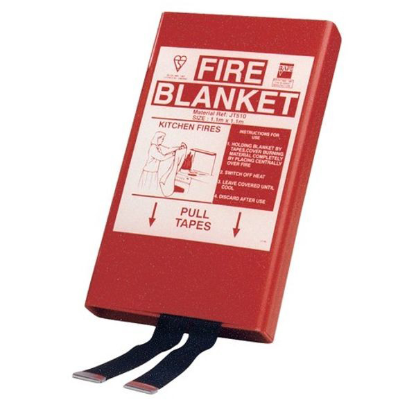 Fire Blanket 1.1 SQ/M Red Jac Pack 