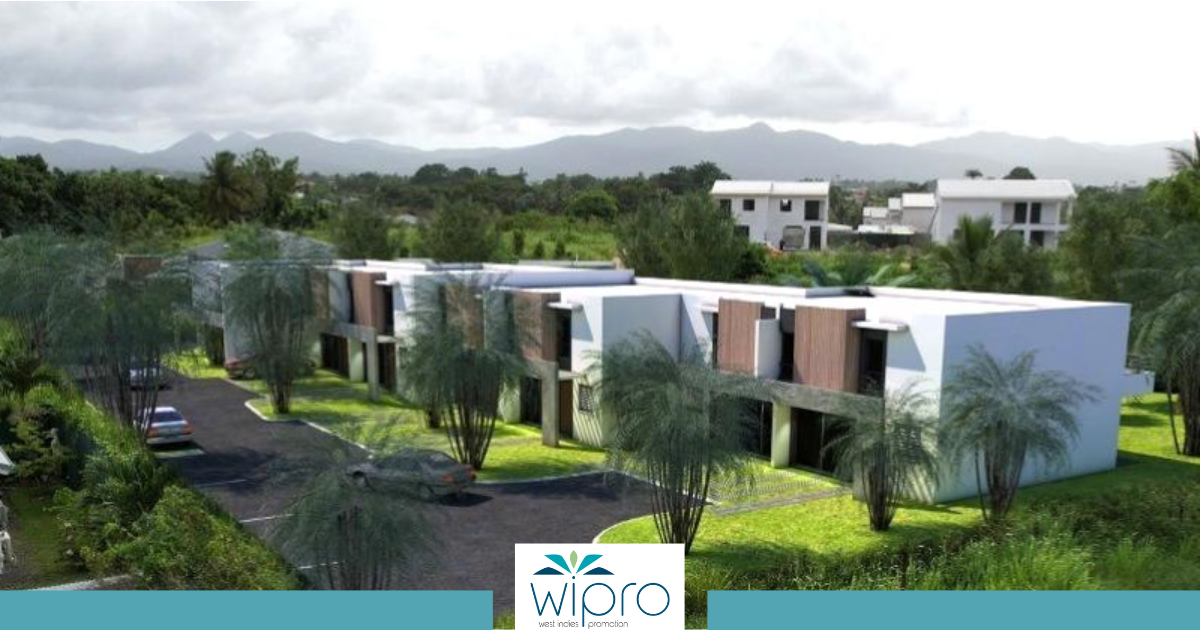 8 villas F5 à Baie-Mahault, commercialisation démarrée ! West Indies Promotion Guadeloupe.