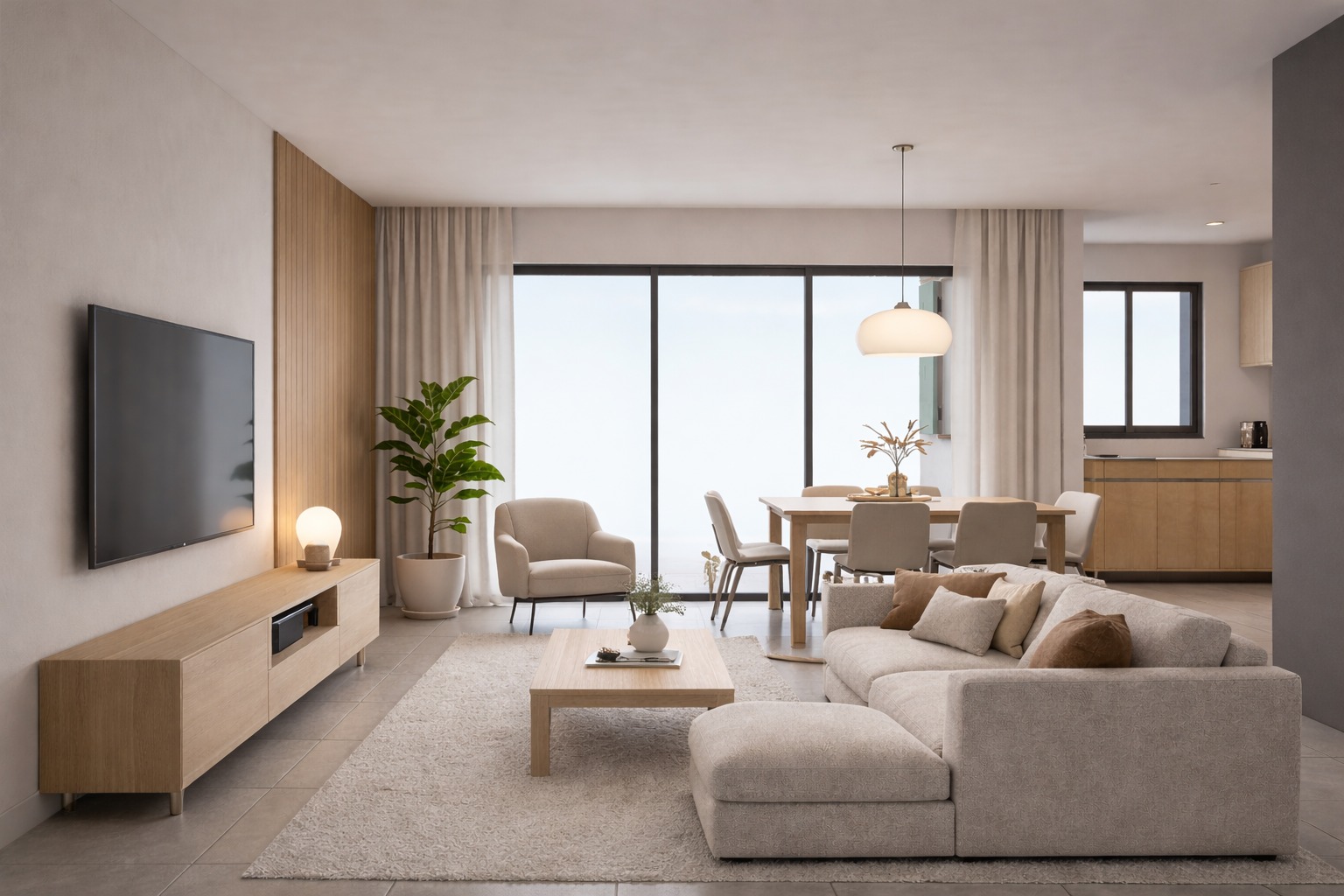 Aménagement intérieur RDC non contractuel