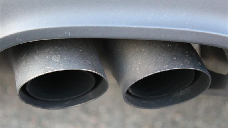 Picture of a Car Exhaust