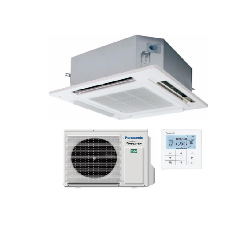 Climatiseur Panasonic Cassette Inverter S-3650PU3E + U-50PZH3E5 220V 5 kW 18000 Btu/h