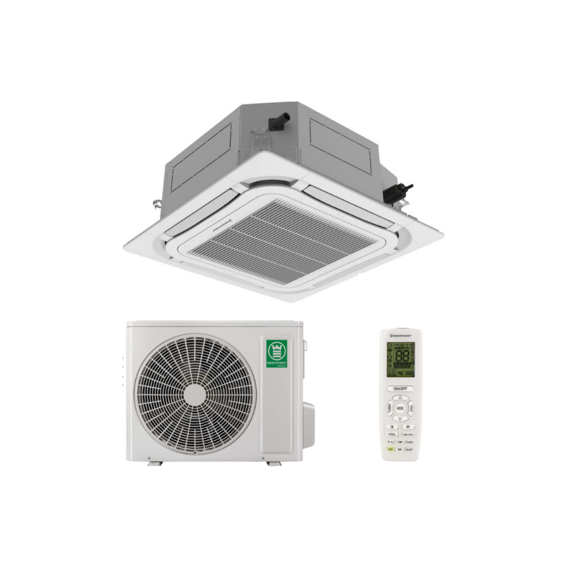 Climatiseur Westpoint Cassette Inverter CSZ-ICC3623.HM0 840x840 10,5 kW 36000 Btu/h