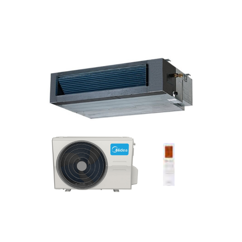 Climatiseur Midea Gainable Inverter MTI/MOX430U-24H 7,2 kW 24000 Btu/h