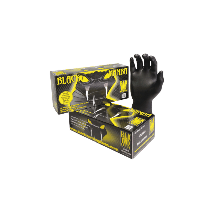 GANTS BLACK MAMBA XL NITRILE (QTE 100)