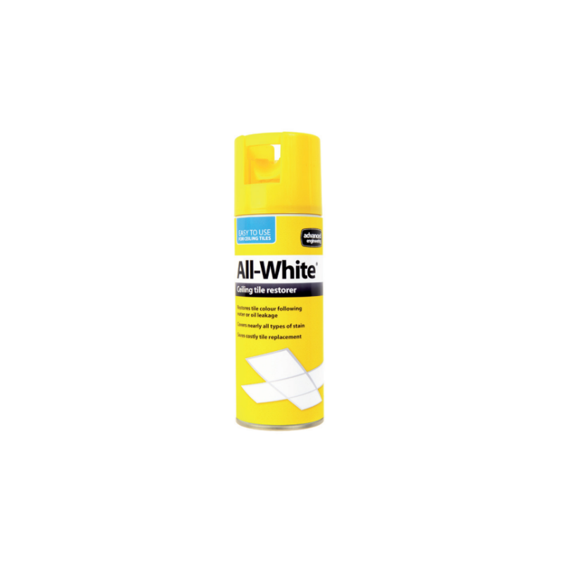 SPRAY ALL WHITE DALLES FAUX PLAF 400ML