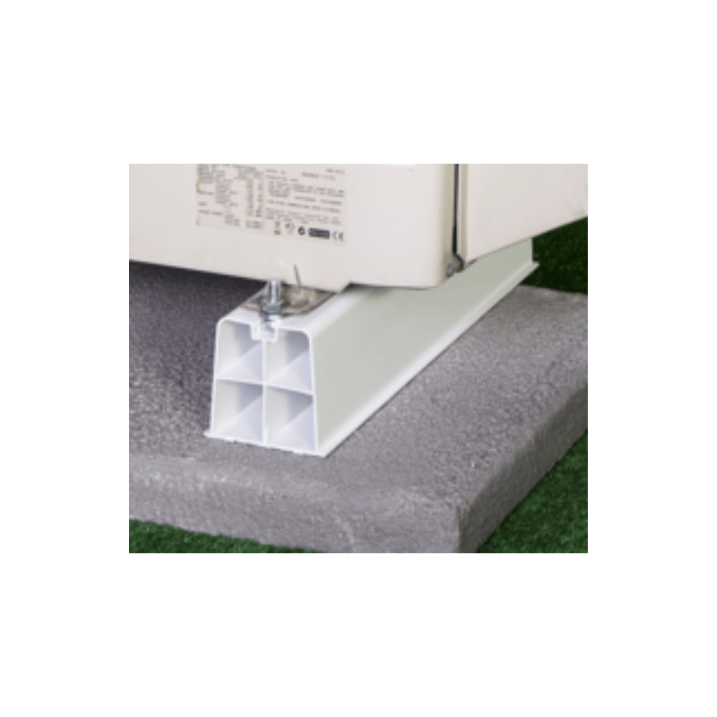 SUPPORT PVC BLANC L-350 EX-38 (PAIRE)