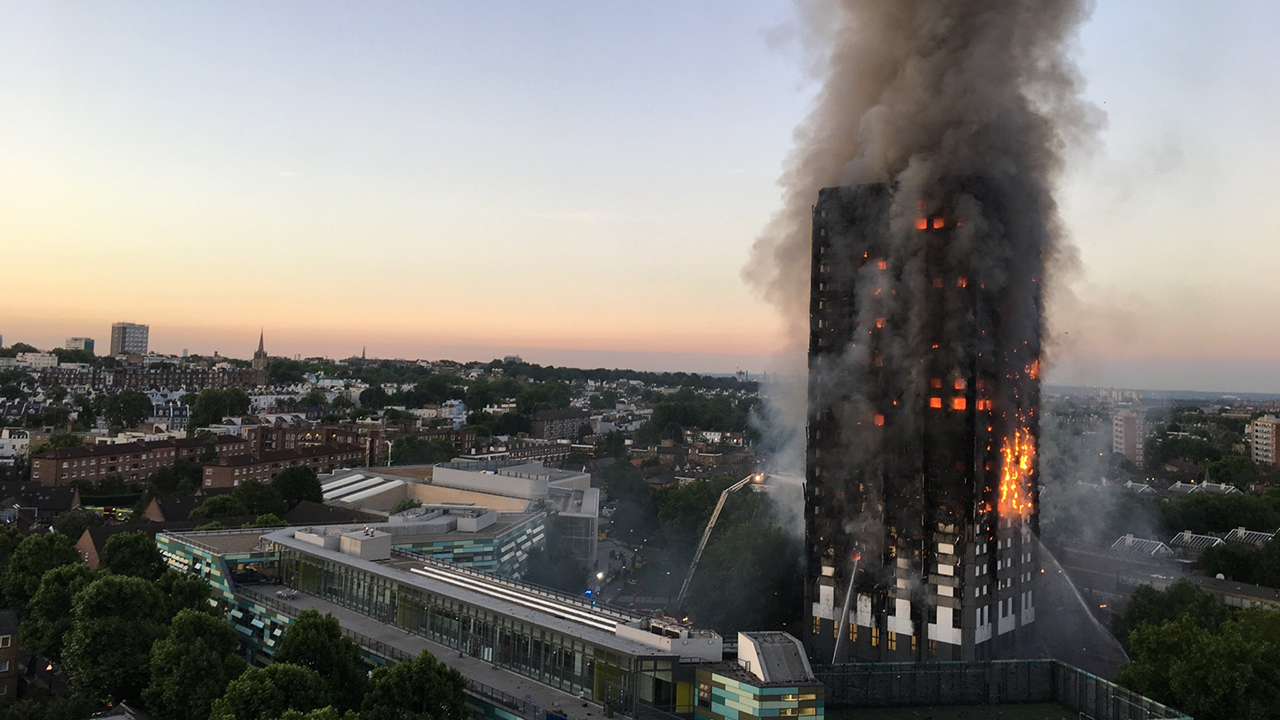 Photo representing the 'Eight years on from Grenfell, thousands still live in dangerous buildings' article