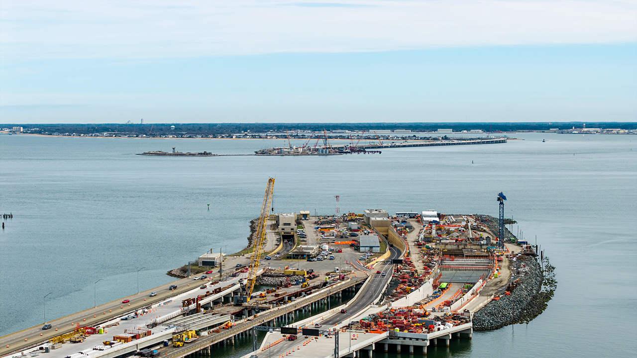 Photo representing the 'HRBT Expansion: The megaproject under America's military gateway' article