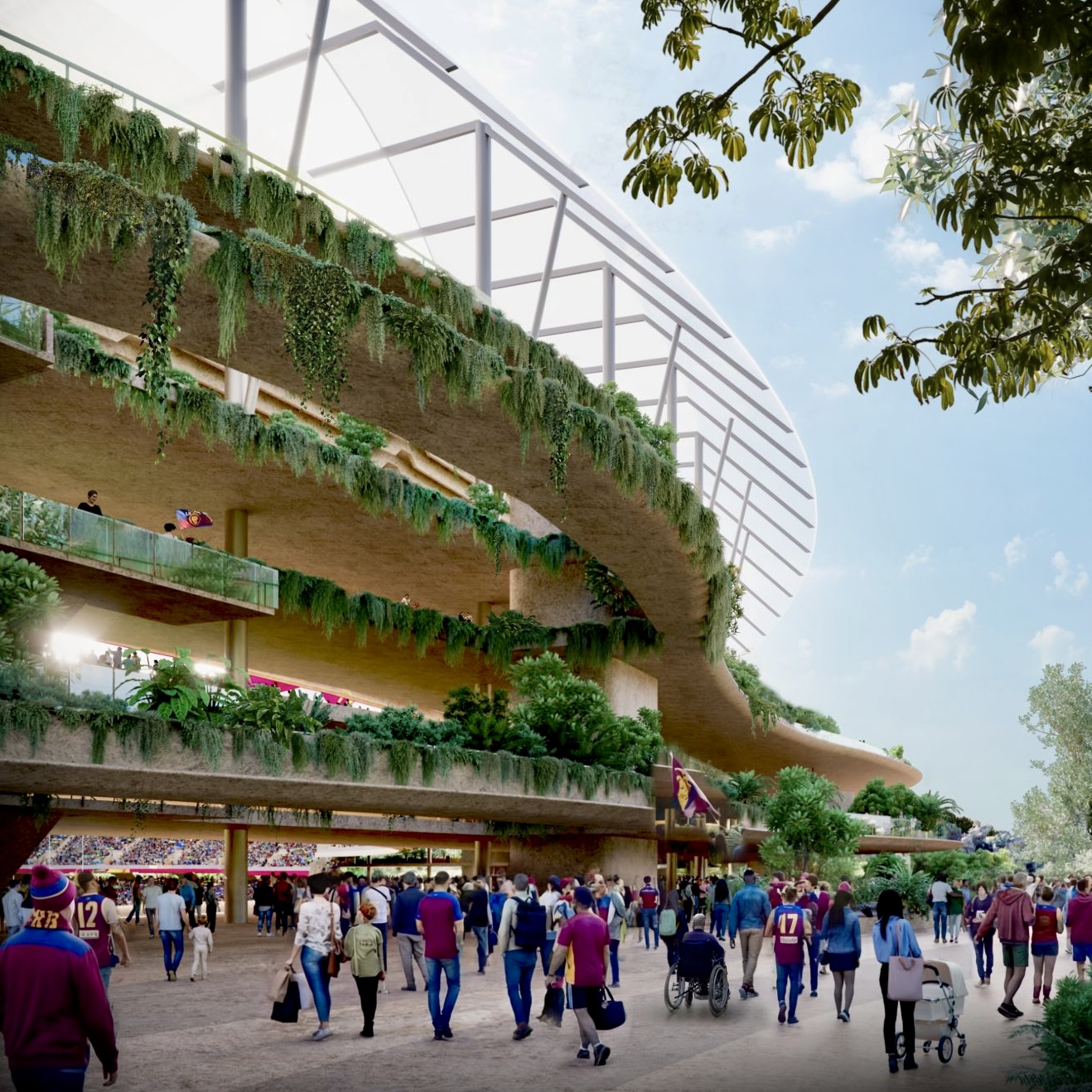 Photo representing the 'Brisbane 2032 Olympic Stadium officially unveiled' article