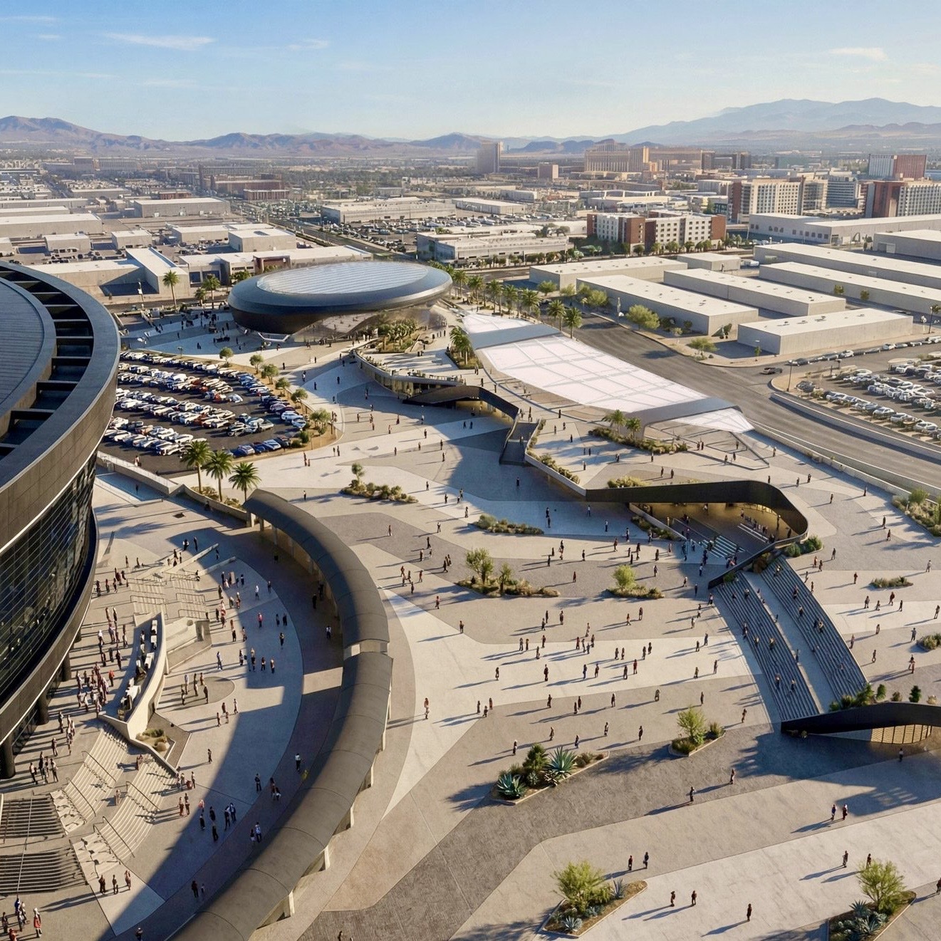 Photo representing the 'Las Vegas is adding a Boring Company Station to the Allegiant Stadium' article