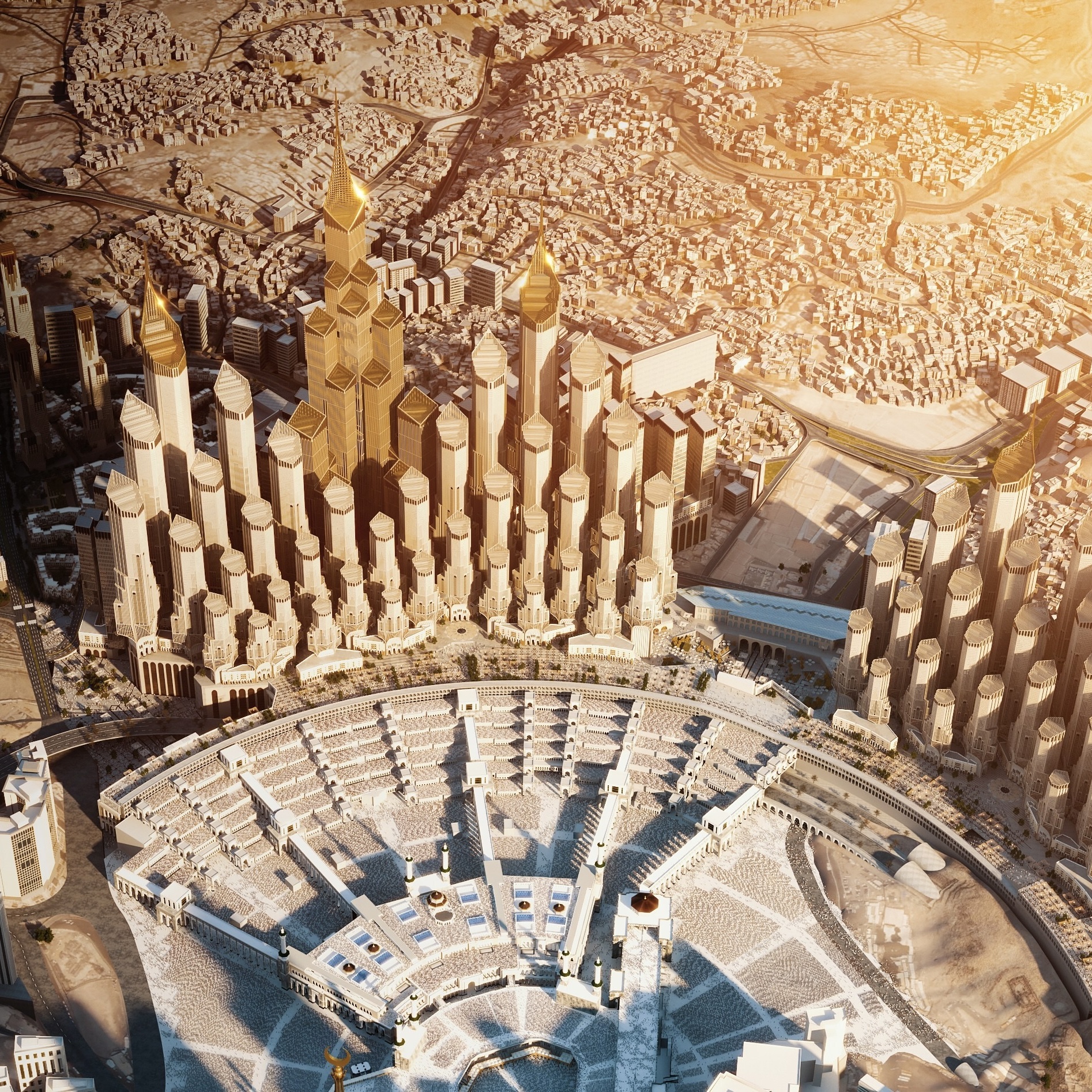 Photo representing the 'Saudi Arabia announces 12 million square metre development' article