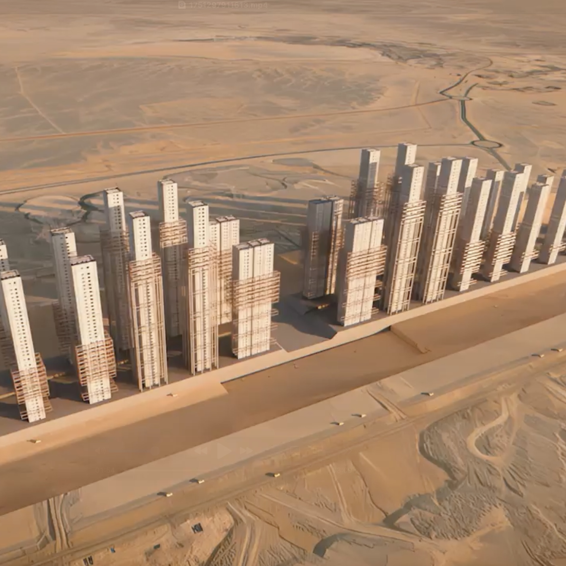 Photo representing the 'Saudi Arabia reveals further engineering plans for THE LINE' article